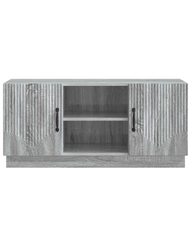 Mobile TV Grigio Sonoma 102 x 34,5 x 47 cm Legno ingegnerizzato