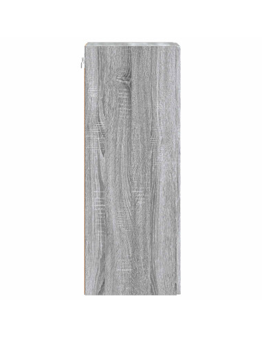 Mobiletto a muro Sonoma grigio 66 x 34,5 x 90 cm