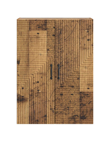 Mobiletto a muro Legno antico 66 x 34,5 x 90 cm