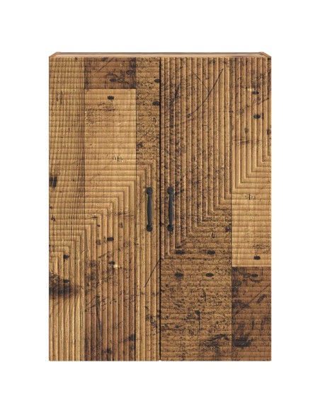 Mobiletto a muro Legno antico 66 x 34,5 x 90 cm