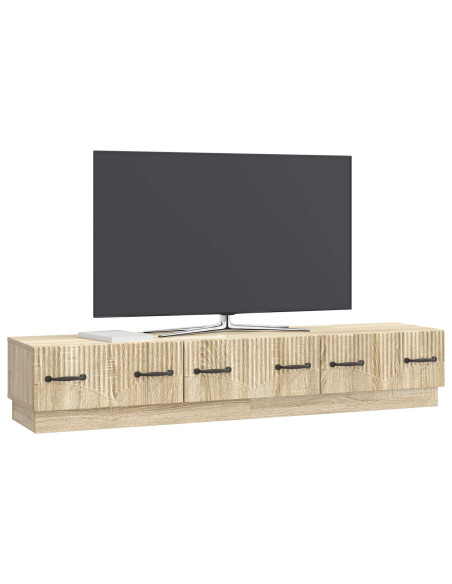 Mobile TV Rovere Sonoma 147 x 34,5 x 27 cm Legno ingegnerizzato