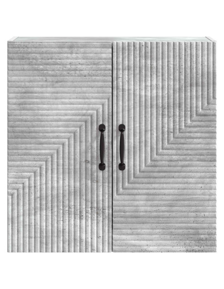 Mobiletto a muro Grigio Cemento 59 x 31 x 60 cm
