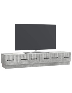 Mobile TV con cassetto Grigio Cemento 147 x 34,5 x 27 cm 2