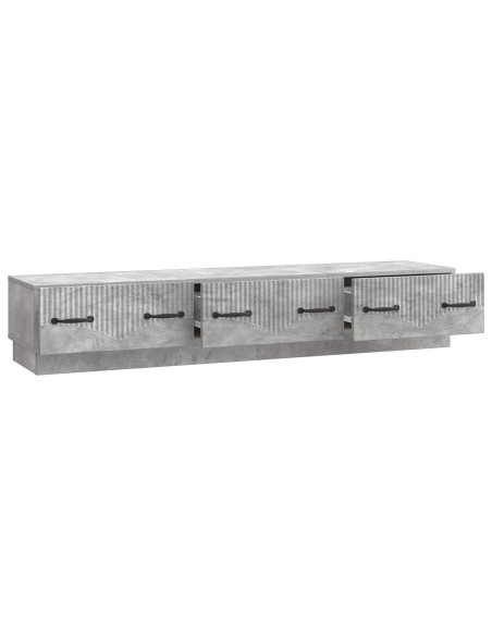 Mobile TV con cassetto Grigio Cemento 147 x 34,5 x 27 cm