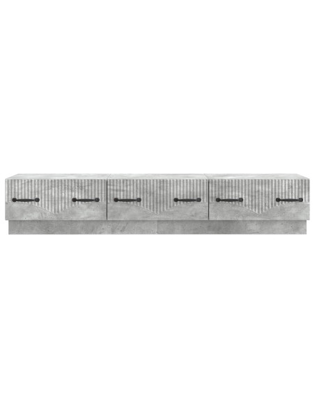 Mobile TV con cassetto Grigio Cemento 147 x 34,5 x 27 cm