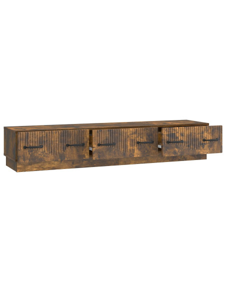 Mobile TV Rovere Fumo 147 x 34,5 x 27 cm Legno ingegnerizzato