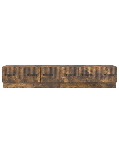 Mobile TV Rovere Fumo 147 x 34,5 x 27 cm Legno ingegnerizzato