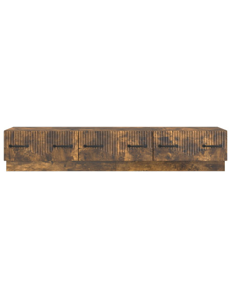Mobile TV Rovere Fumo 147 x 34,5 x 27 cm Legno ingegnerizzato