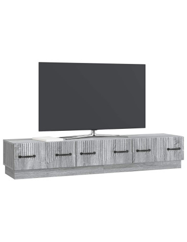 Mobile TV Grigio Sonoma 147 x 34,5 x 27 cm Legno ingegnerizzato