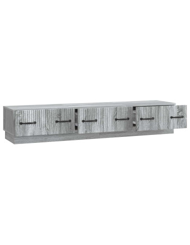 Mobile TV Grigio Sonoma 147 x 34,5 x 27 cm Legno ingegnerizzato