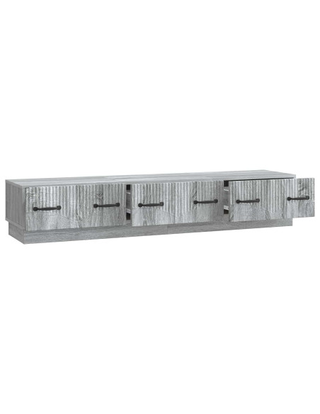 Mobile TV Grigio Sonoma 147 x 34,5 x 27 cm Legno ingegnerizzato