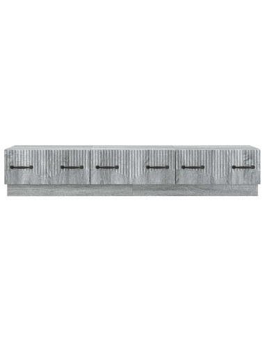 Mobile TV Grigio Sonoma 147 x 34,5 x 27 cm Legno ingegnerizzato