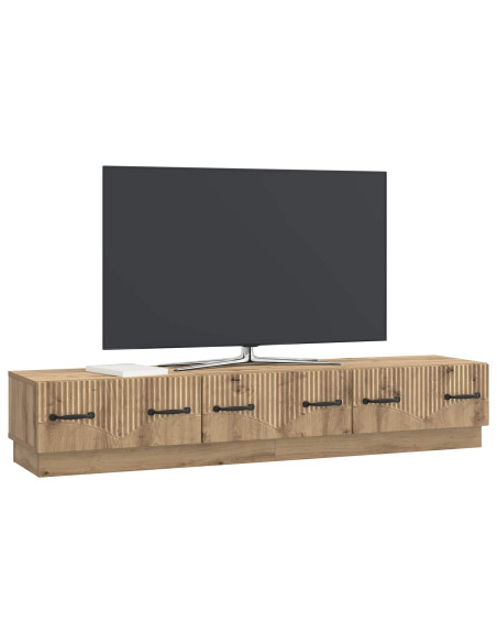 Mobile TV con cassetto Rovere Artigianale 147 x 34,5 x 27 cm