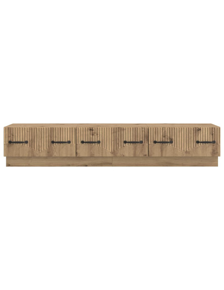 Mobile TV con cassetto Rovere Artigianale 147 x 34,5 x 27 cm