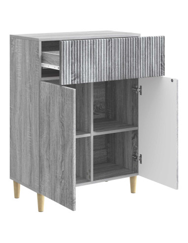 Credenza Grigio Sonoma 66 x 34,5 x 90 cm Legno ingegnerizzato