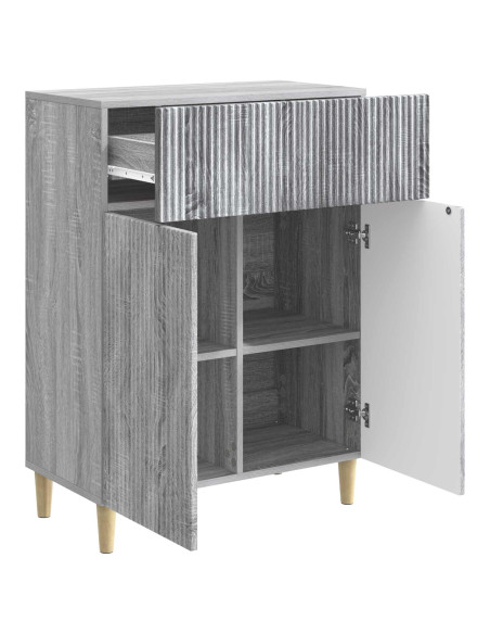 Credenza Grigio Sonoma 66 x 34,5 x 90 cm Legno ingegnerizzato