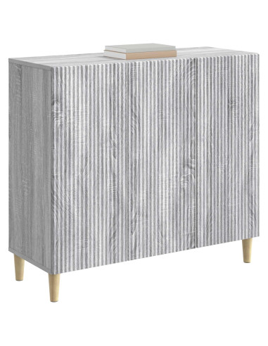 Credenza Grigio Sonoma 89 x 34,5 x 80 cm Legno ingegnerizzato