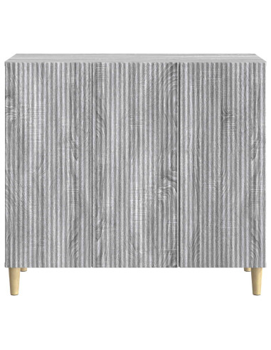 Credenza Grigio Sonoma 89 x 34,5 x 80 cm Legno ingegnerizzato
