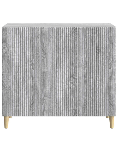 Credenza Grigio Sonoma 89 x 34,5 x 80 cm Legno ingegnerizzato