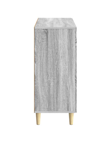Credenza Grigio Sonoma 89 x 34,5 x 80 cm Legno ingegnerizzato