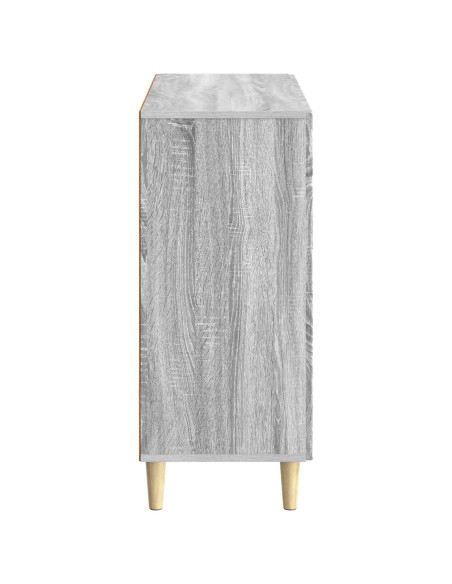 Credenza Grigio Sonoma 89 x 34,5 x 80 cm Legno ingegnerizzato