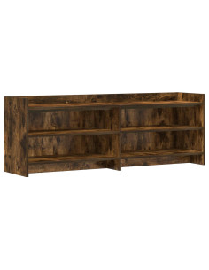 Mobile TV 135 x 33 x 47 cm Rovere Fumo Legno ingegnerizzato