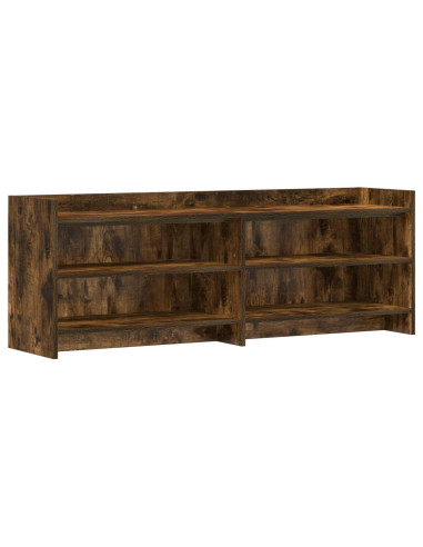 Mobile TV 135 x 33 x 47 cm Rovere Fumo Legno ingegnerizzato