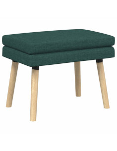 Panchina a doppio strato Verde Scuro 60 x 40 x 46 cm Tessuto