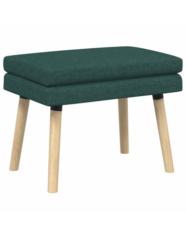 Panchina a doppio strato Verde Scuro 60 x 40 x 46 cm Tessuto