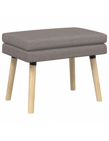 Panchina a doppio strato Tortora 60 x 40 x 46 cm Tessuto