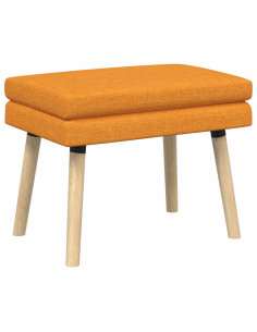 Panchina a doppio strato Giallo Scuro 60 x 40 x 46 cm Tessuto
