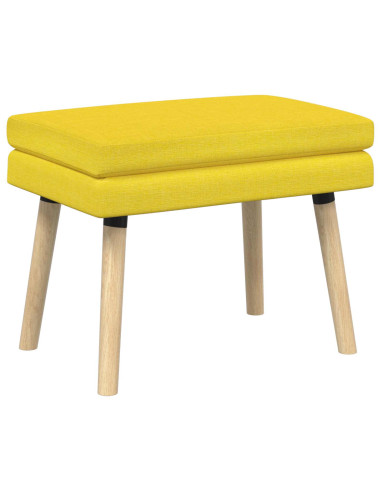 Panchina a doppio strato Giallo Chiaro 60 x 40 x 46 cm Tessuto
