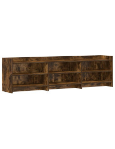 Mobile TV 168 x 33 x 47 cm Rovere Fumo Legno ingegnerizzato