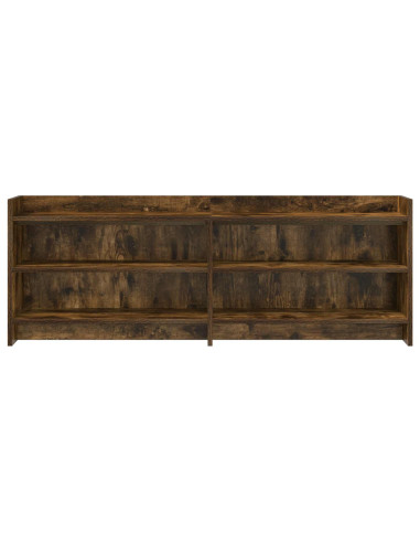 Mobile TV 135 x 33 x 47 cm Rovere Fumo Legno ingegnerizzato