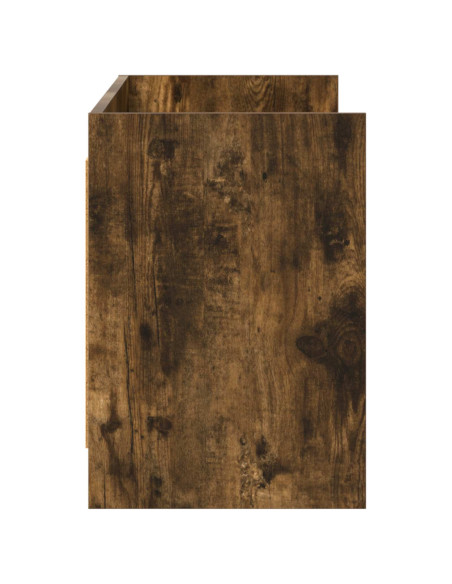 Mobile TV 135 x 33 x 47 cm Rovere Fumo Legno ingegnerizzato