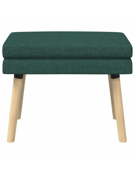Panchina a doppio strato Verde Scuro 60 x 40 x 46 cm Tessuto