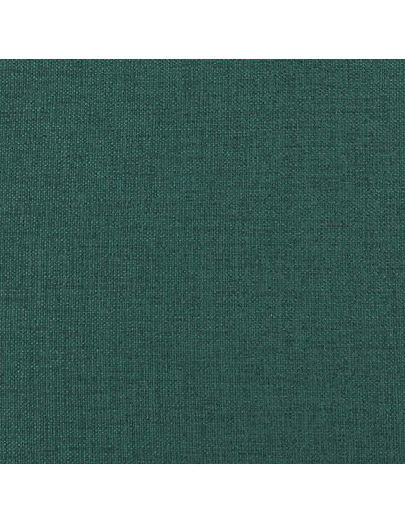 Panchina a doppio strato Verde Scuro 60 x 40 x 46 cm Tessuto
