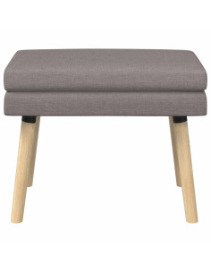 Panchina a doppio strato Tortora 60 x 40 x 46 cm Tessuto 2
