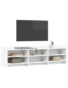 Mobile TV 168 x 33 x 47 cm Bianco Legno ingegnerizzato 2