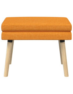 Panchina a doppio strato Giallo Scuro 60 x 40 x 46 cm Tessuto 2