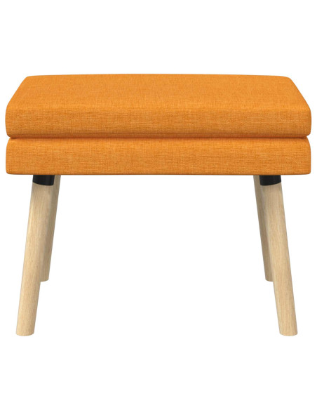 Panchina a doppio strato Giallo Scuro 60 x 40 x 46 cm Tessuto