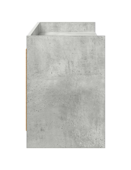 Mobile TV 168 x 33 x 47 cm Grigio Cemento Legno ingegnerizzato
