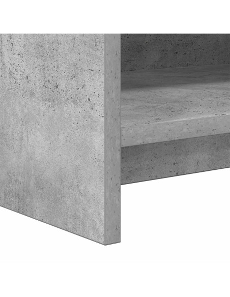 Mobile TV 168 x 33 x 47 cm Grigio Cemento Legno ingegnerizzato