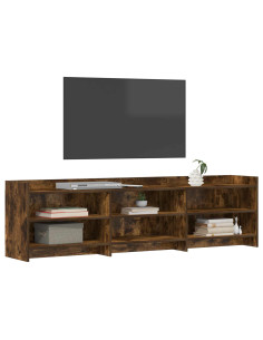 Mobile TV 168 x 33 x 47 cm Rovere Fumo Legno ingegnerizzato 2