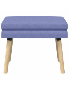 Panchina a doppio strato Blu jeans 60 x 40 x 46 cm Tessuto 2