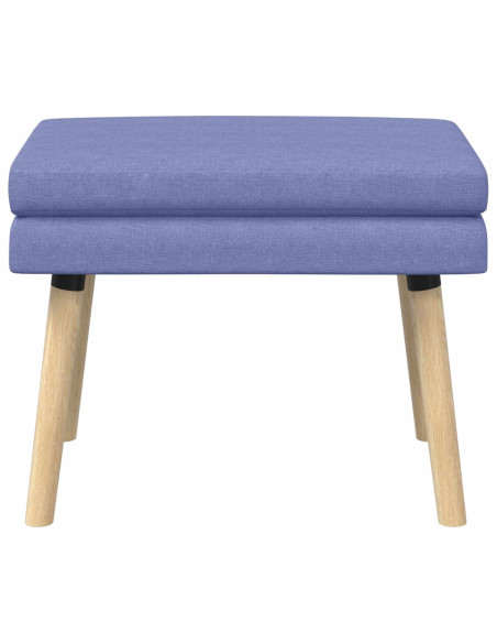 Panchina a doppio strato Blu jeans 60 x 40 x 46 cm Tessuto