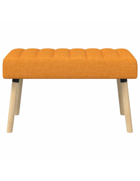 Panchina trapuntata a canale Giallo Scuro 80 x 40 x 46 cm