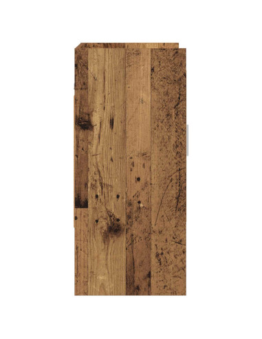 Scaffale da parete A parete Legno antico 80 x 36 x 80 cm