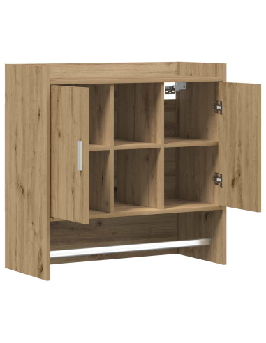 Scaffale da parete A parete Rovere Artigianale 80 x 36 x 80 cm