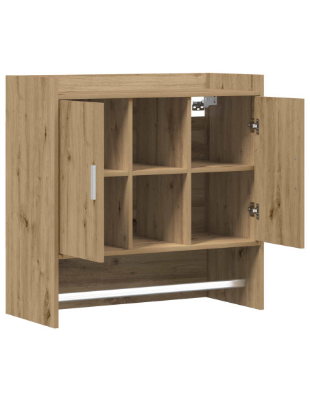 Scaffale da parete A parete Rovere Artigianale 80 x 36 x 80 cm